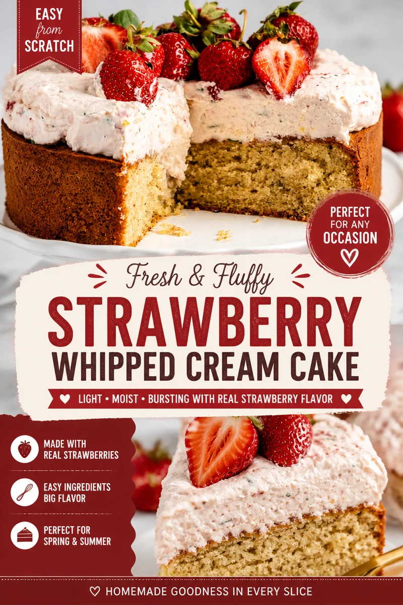 Strawberry Basil Cake