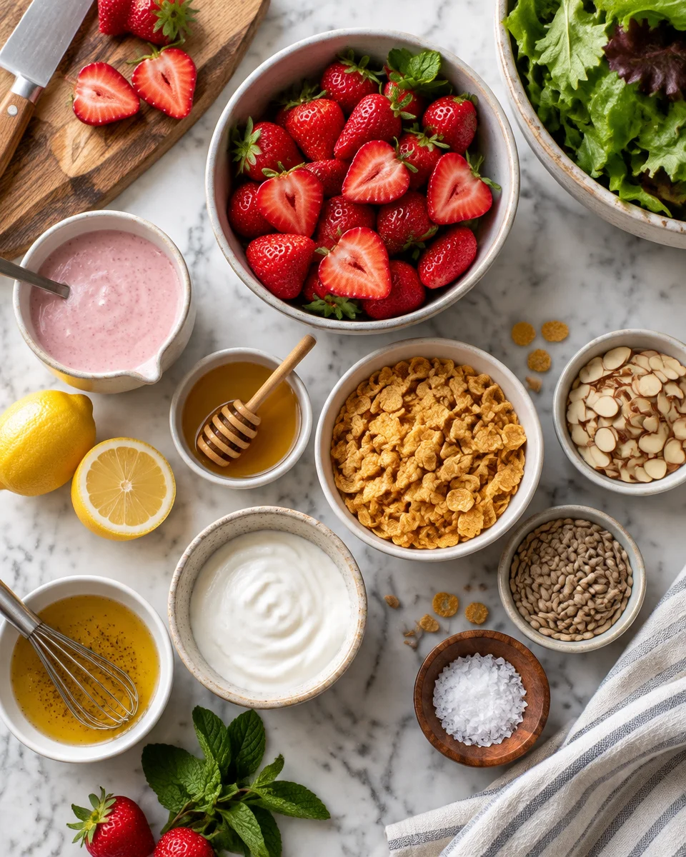 strawberry crackle salad
