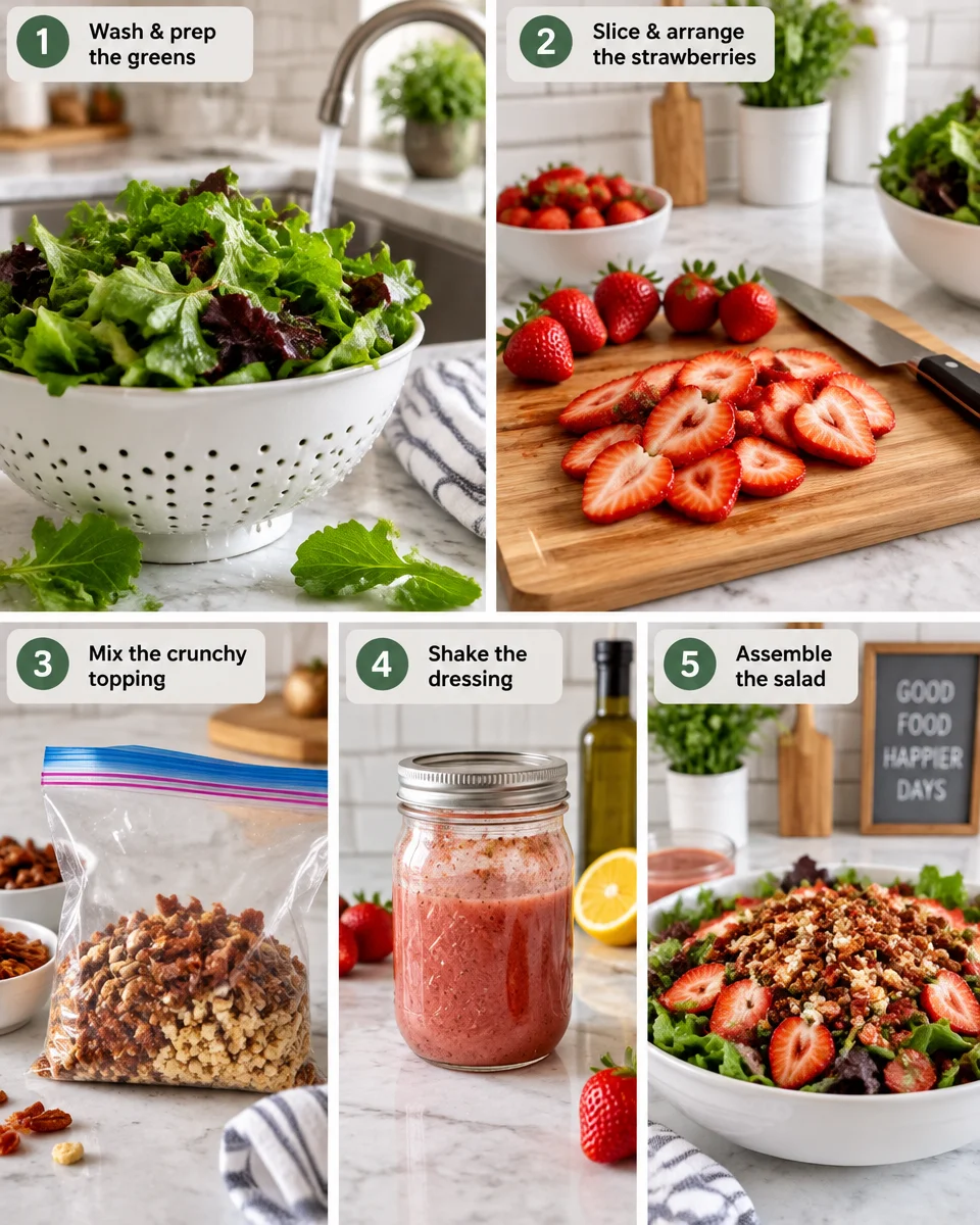 strawberry crackle salad
