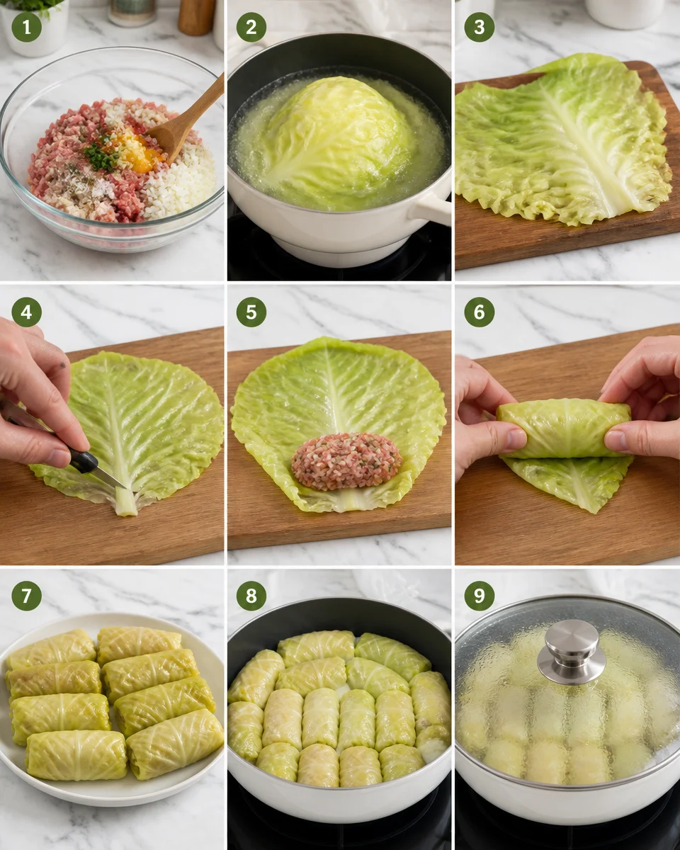 Stuffed Cabbage Dumplings