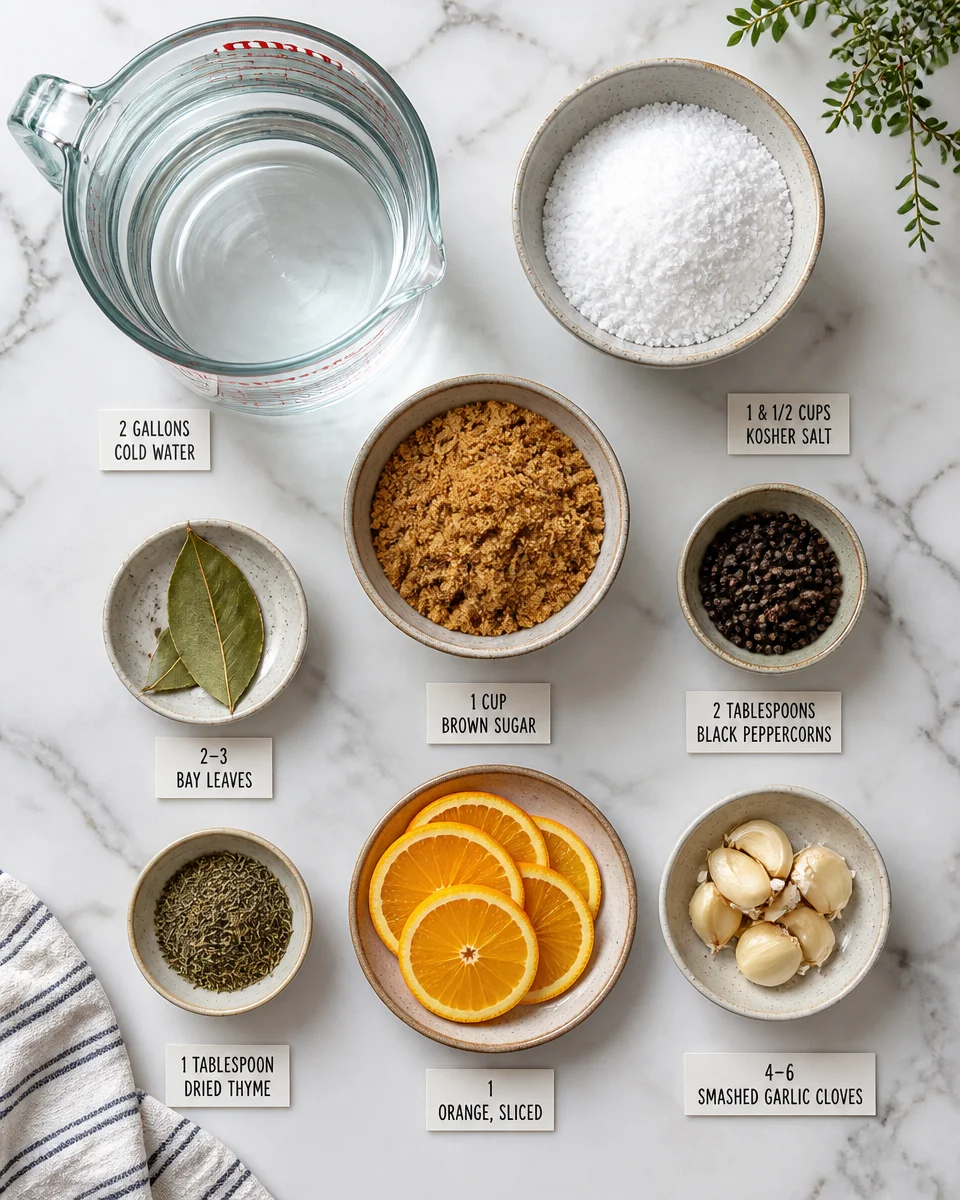Thanksgiving Turkey Brine Recipe Overnight
