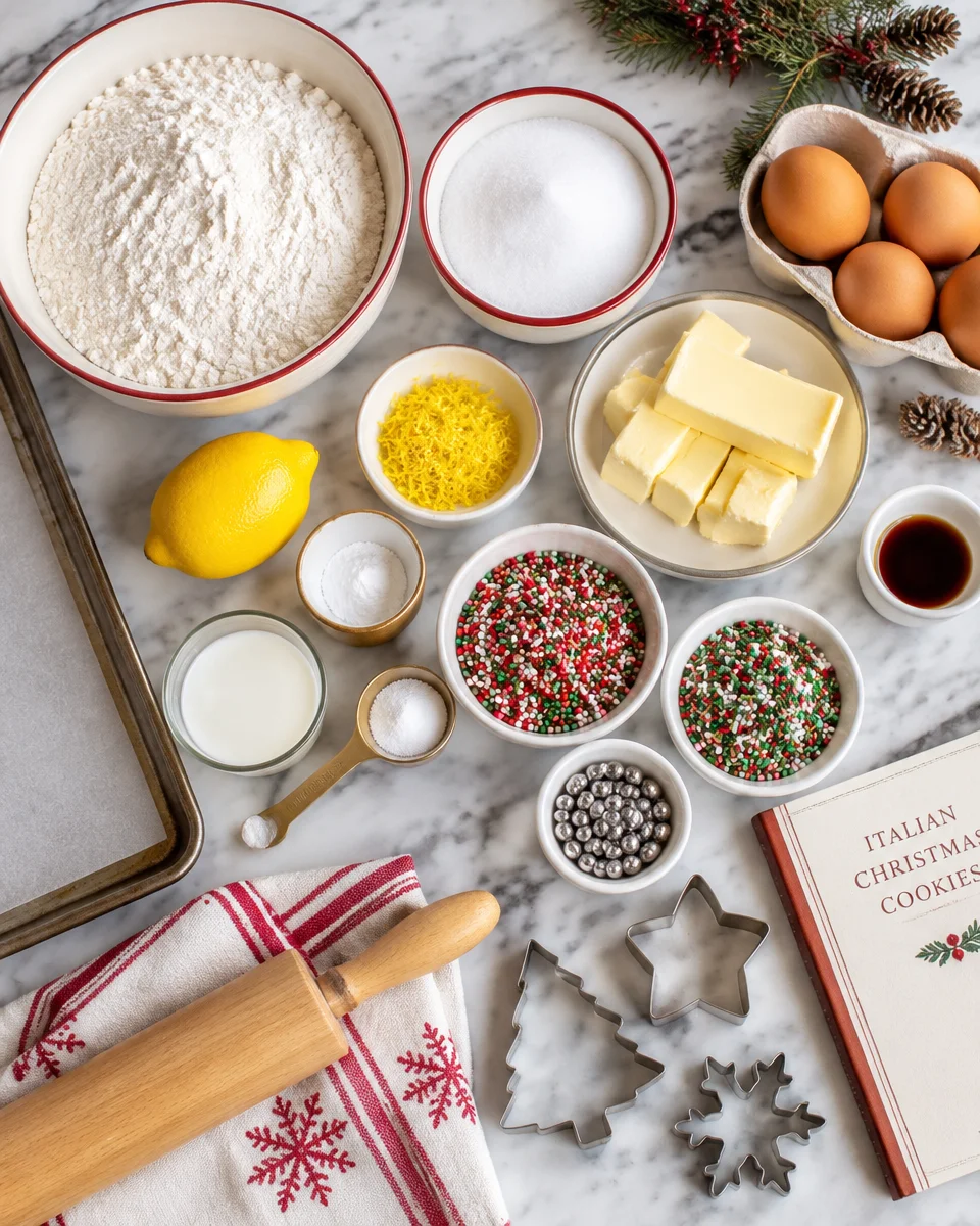 Traditional Italian Christmas Cookies