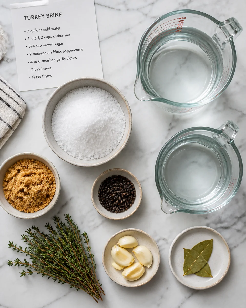 turkey brine recipe