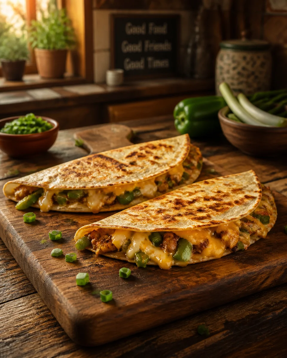 Waffle Maker Quesadillas