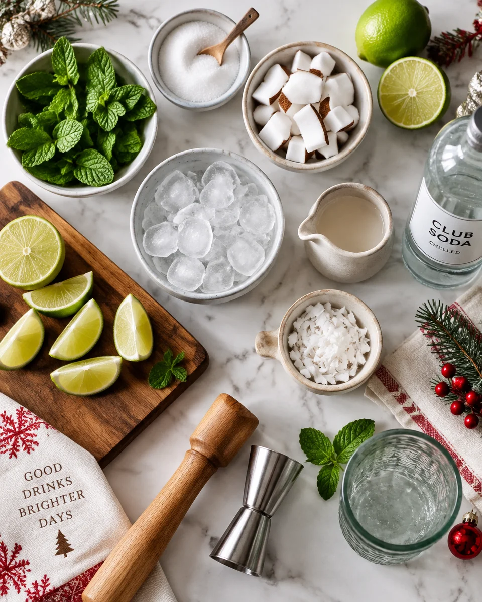 white christmas mojito