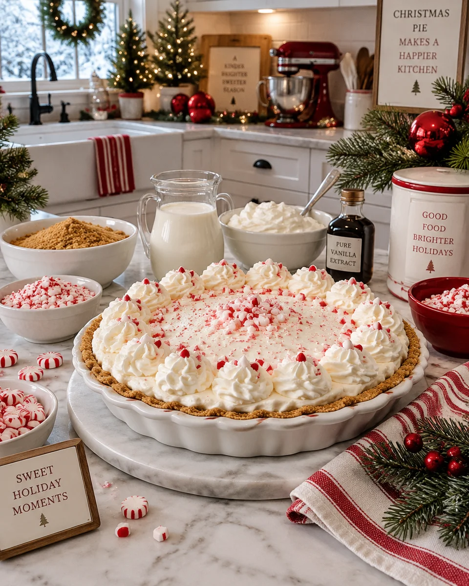 white christmas pie recipe