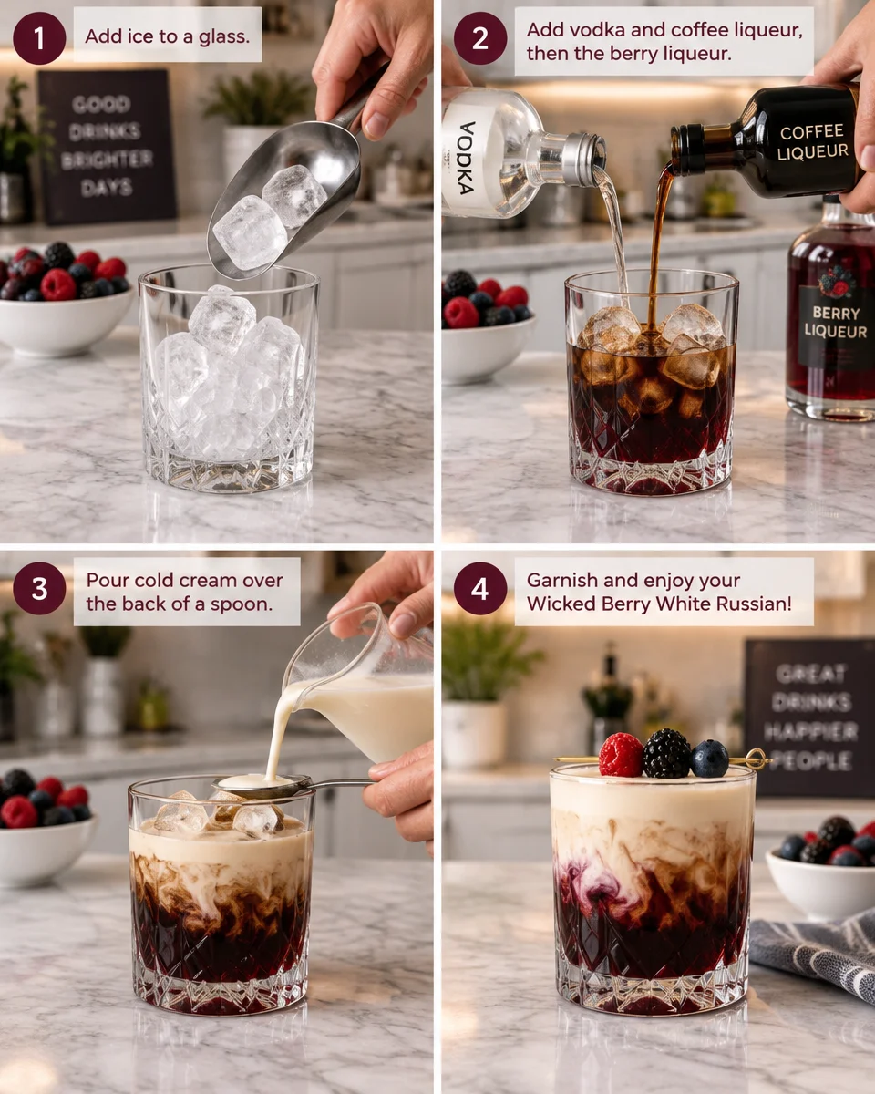 Wicked Berry White Russian